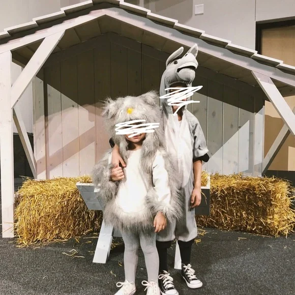 Kids Owl Costume - Gray - Picture 3 of 3